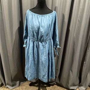 Torrid chambray denim dress size 2X